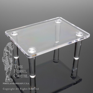 Acrylic Rectangle Peg Display Stands / Table Stands