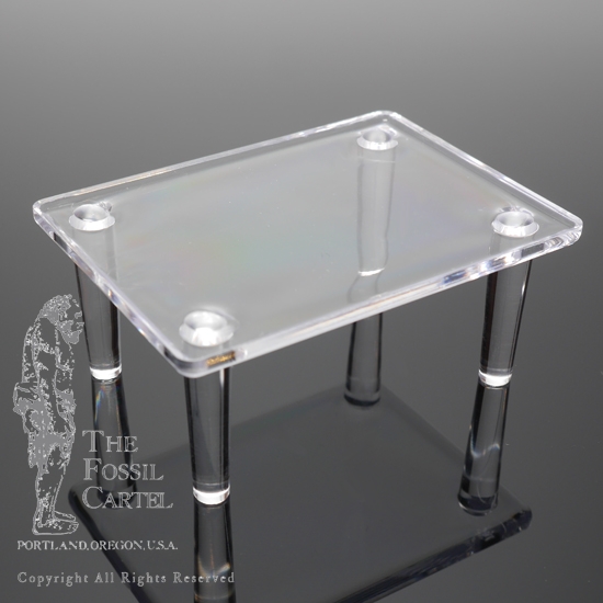 Acrylic Rectangle Peg Display Stands / Table Stands