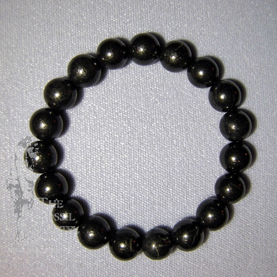 Shungite Bracelet with 10mm Round Beads
