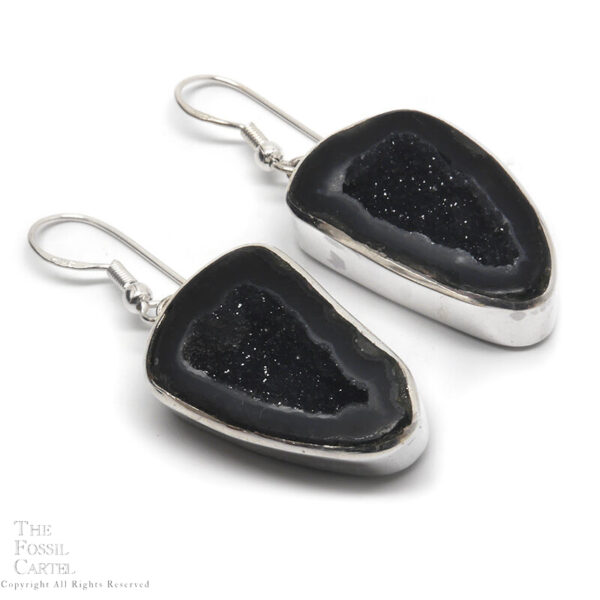 Geode Sterling Silver Earrings