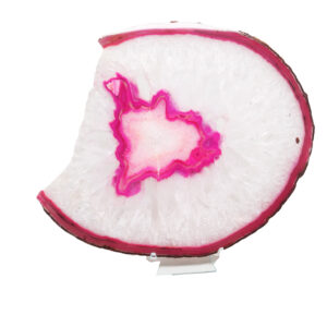 Large Pink Agate Slice