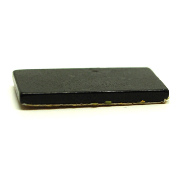 A rectangular shungite phone tile sticker against a white background
