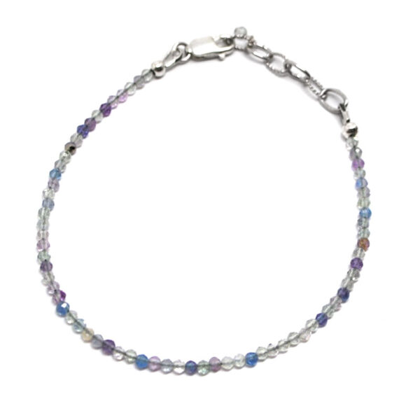 Fluorite Micro Bead Bracelet
