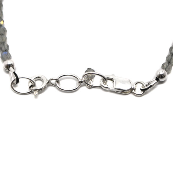 Labradorite Micro Bead Bracelet