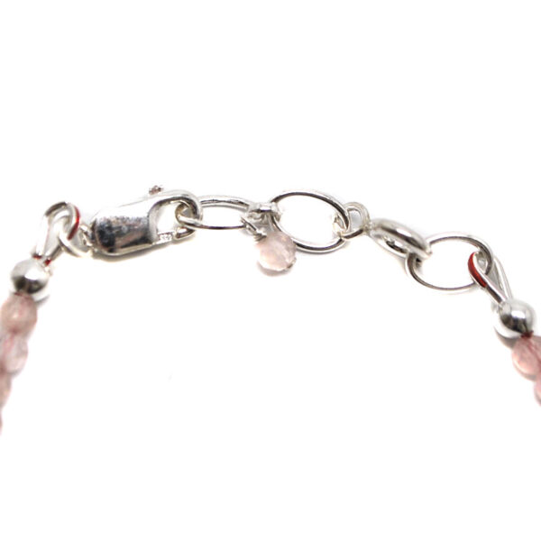 Rose Quartz Micro Bead Bracelet