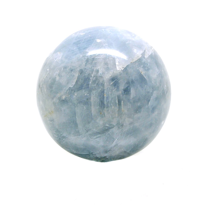 Rocks and Geodes Blue calcite sphere,Calcite sphere,Crystals