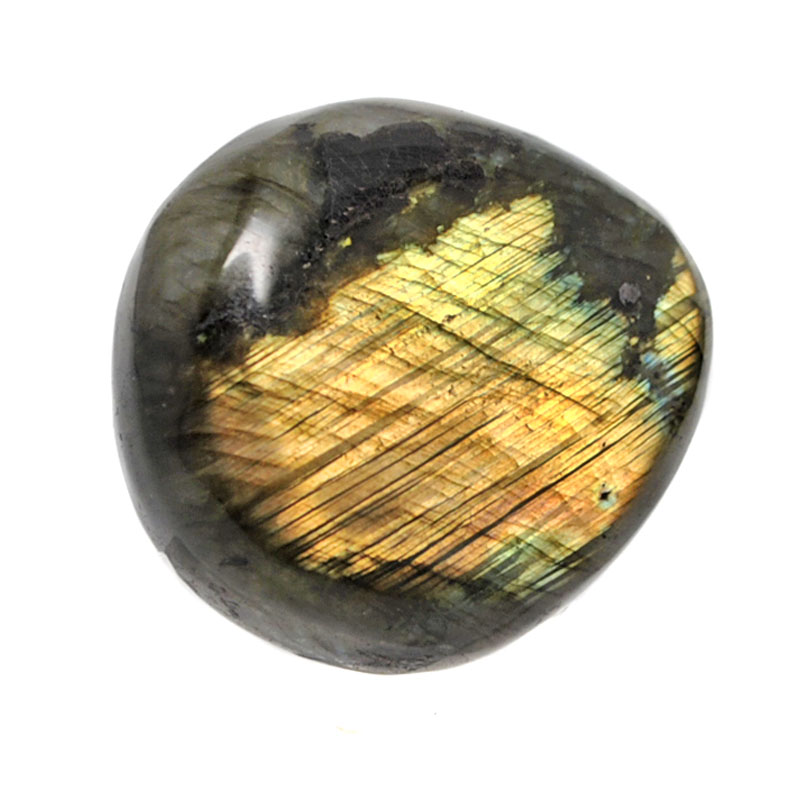 Labradorite Palm Stone - The Fossil Cartel