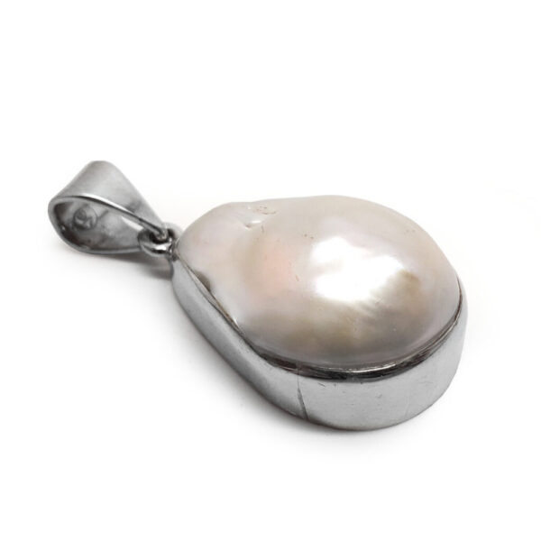 Pearl Sterling Silver Pendant