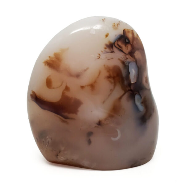 Dendritic Agate Stand-up, Large