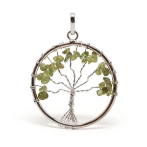 Peridot Tree of Life Pendant