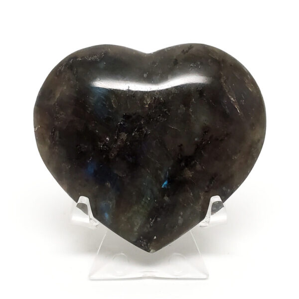 Labradorite Heart