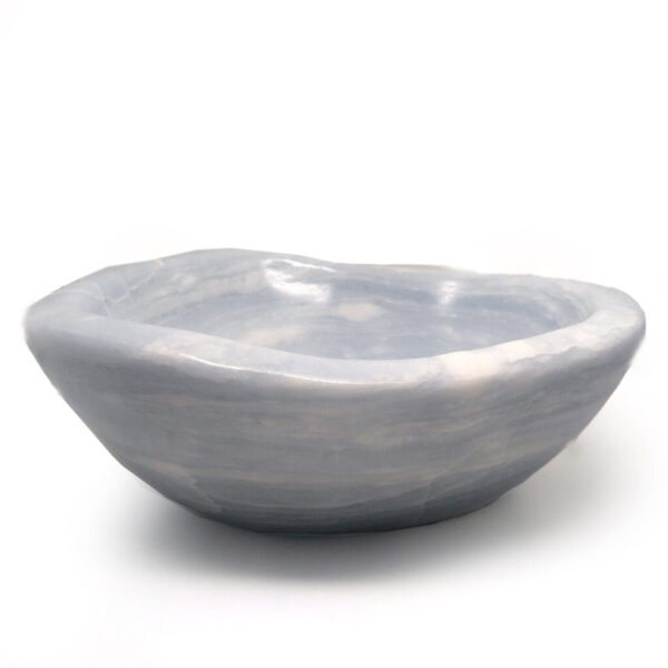 Blue Calcite Bowl, XL