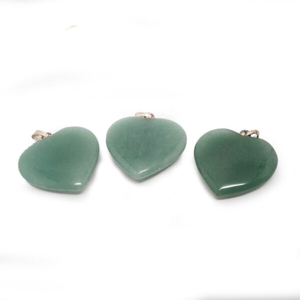 Aventurine Heart Pendant - Image 2