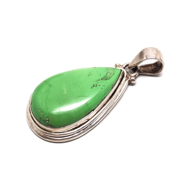 Gaspéite Sterling Silver Pendant - Image 2