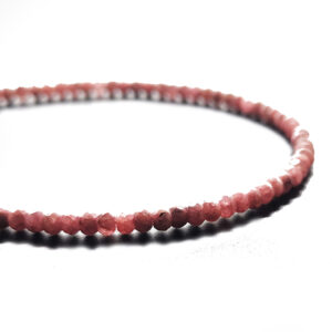 Rhodochrosite Micro Bead Bracelet