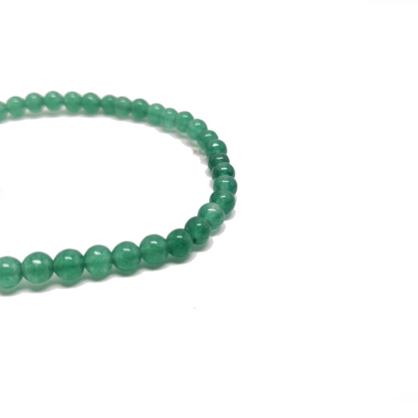 Green Aventurine Round Bead Bracelet