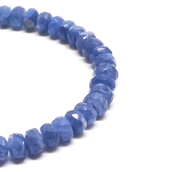 Sapphire Faceted Bead Necklace