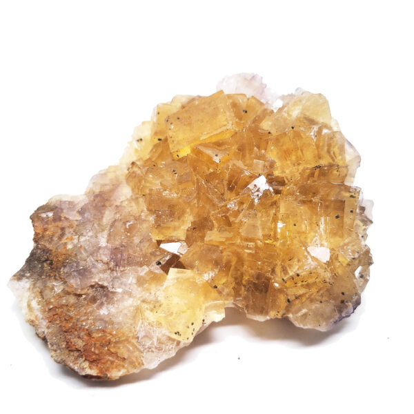 Yellow Fluorite Cluster