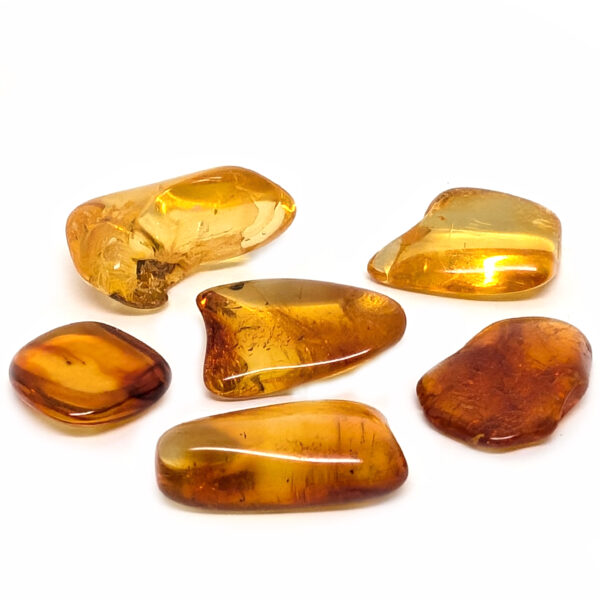 Amber, Tumbled Set