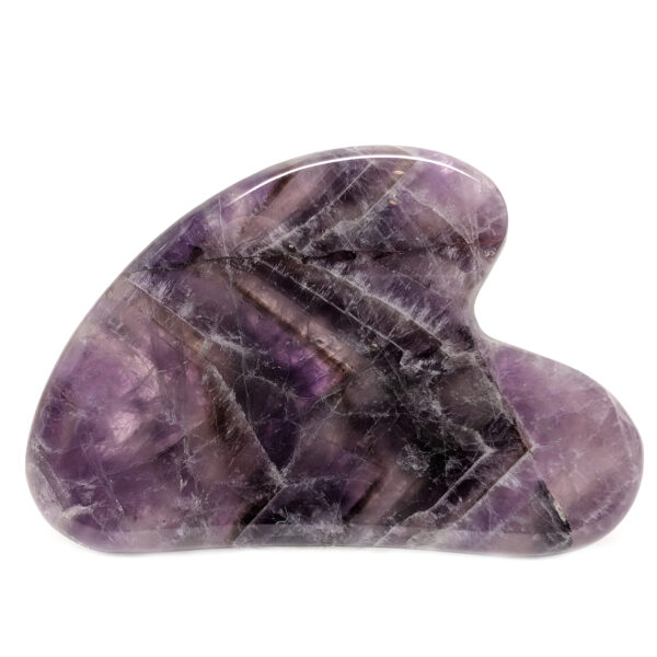 Chevron Amethyst Gua Sha