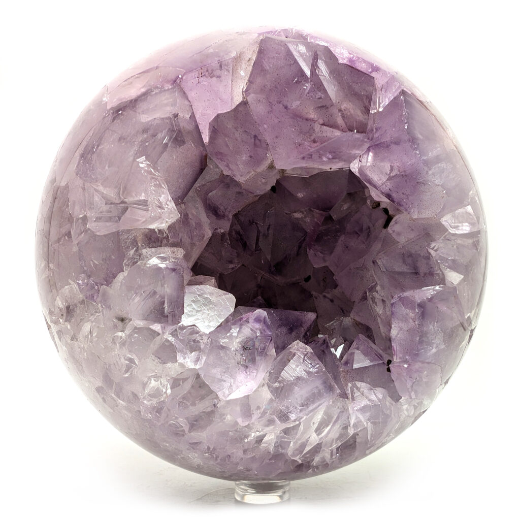 Amethyst Geode Sphere, XL Amethyst Geode Sphere, XL