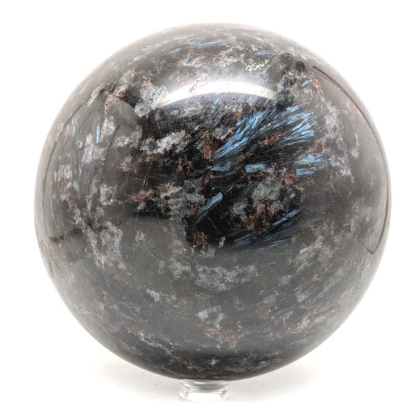 Garnet in Arfvedsonite Sphere