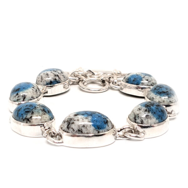 K2 Oval Sterling Silver Bracelet - Image 2