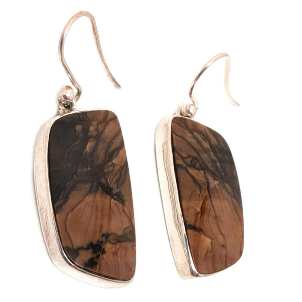 Morrisonite Sterling Silver Earrings - Image 2