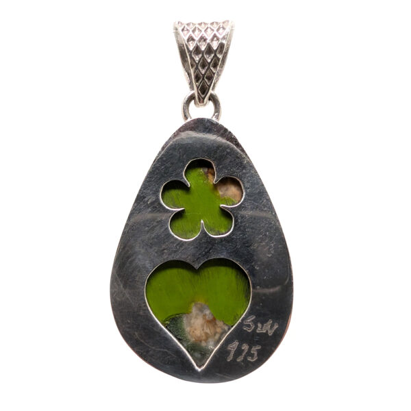 Morrisonite Jasper Teardrop Pendant - Image 3