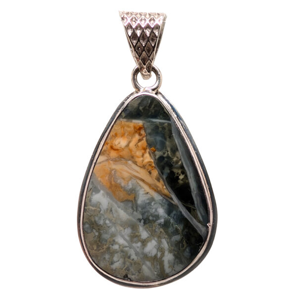 Morrisonite Jasper Teardrop Pendant
