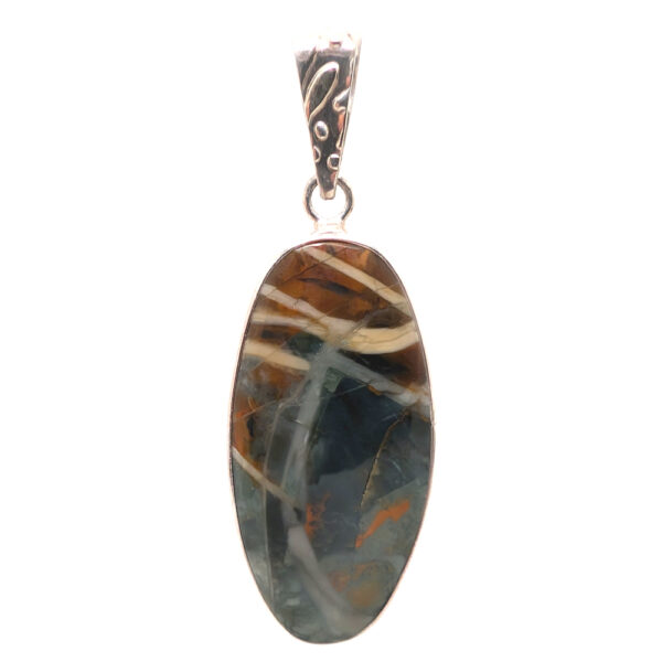 Morrisonite Jasper Oval Pendant