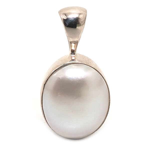 Pearl Sterling Silver Pendant