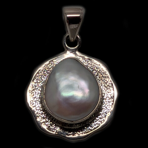 Pearl Sterling Silver Pendant