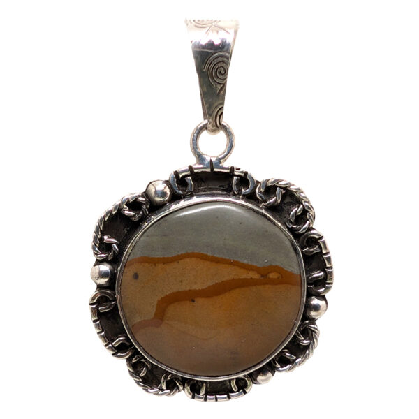 Oregon Picture Jasper Pendant
