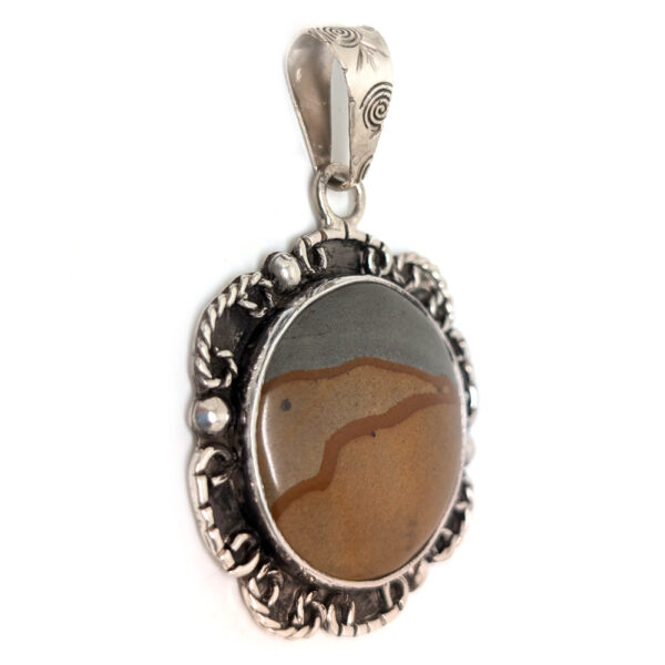 Oregon Picture Jasper Pendant - Image 2