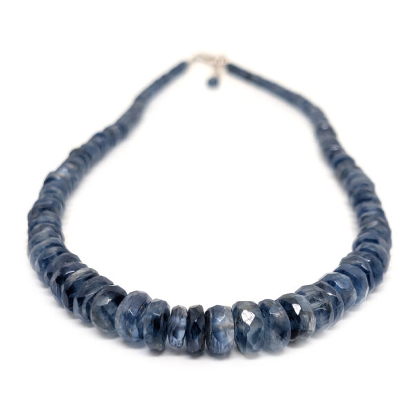 Kyanite Faceted Bead Necklace - Image 2