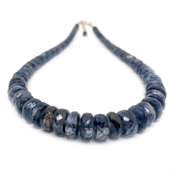 Kyanite Faceted Bead Necklace - Image 2