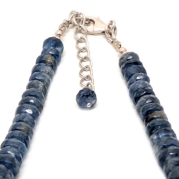 Kyanite Faceted Bead Necklace - Image 3