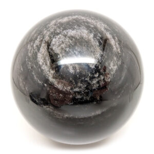 Silver Sheen Obsidian Sphere, XL