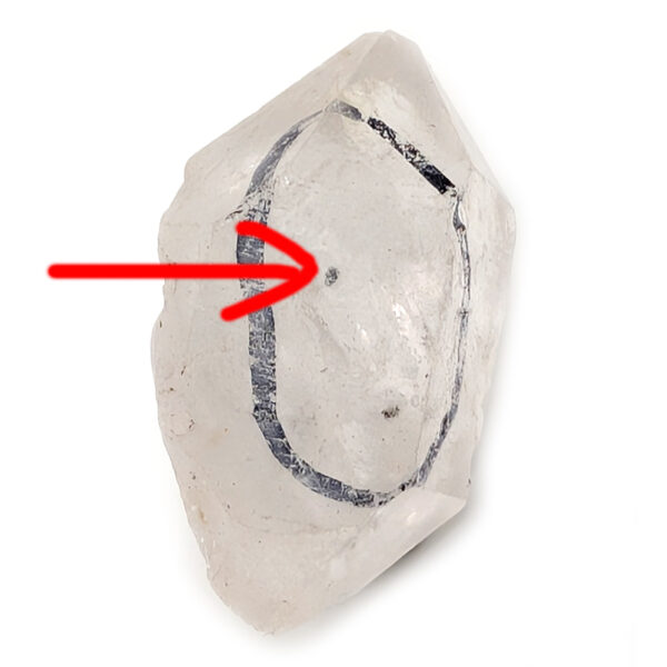 Enhydro Quartz Crystal