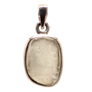 Libyan Desert Glass Sterling Silver Pendant