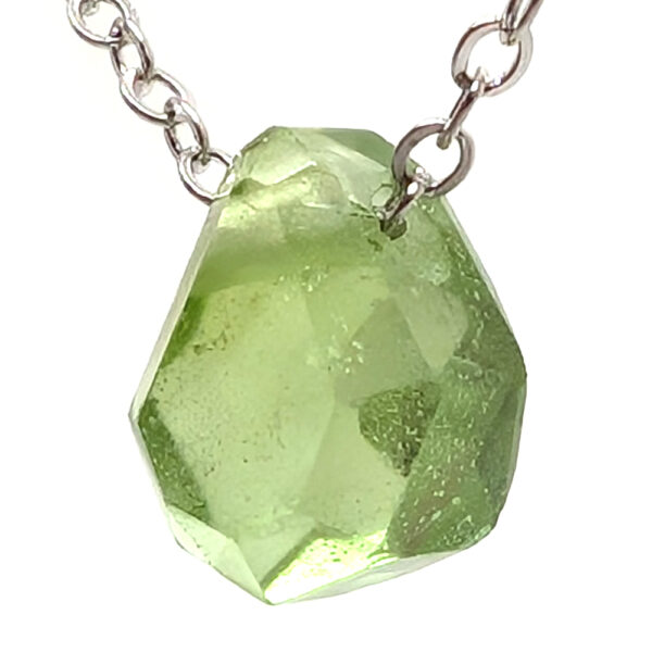 Peridot Faceted Pendant - Image 2