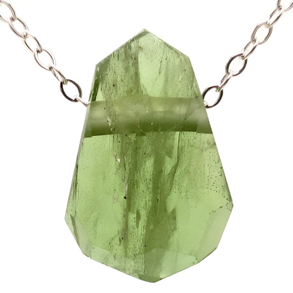 Peridot Faceted Pendant - Image 3