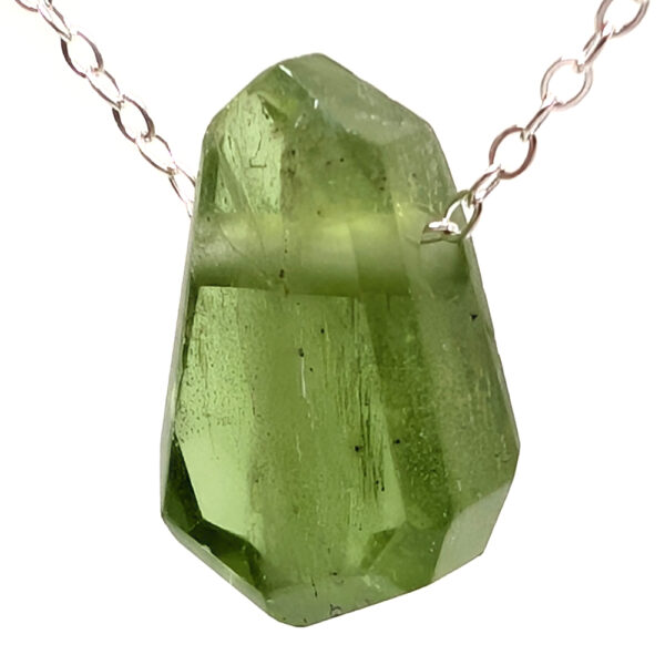Peridot Faceted Pendant - Image 2