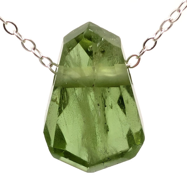 Peridot Faceted Pendant