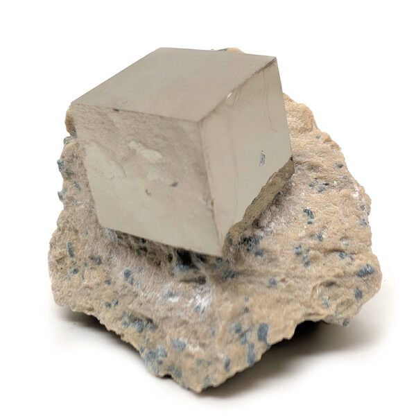 Pyrite Cubic Crystal in Matrix, Small - Image 2