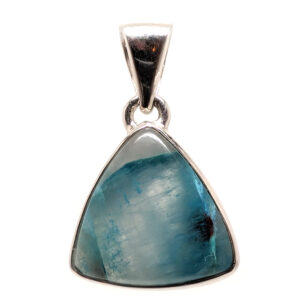 Quantum Quattro Triangular Sterling Silver Pendant