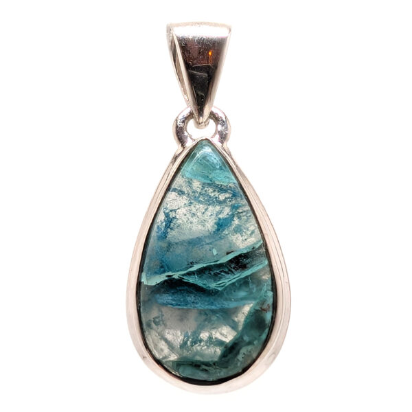 Quantum Quattro Teardrop Sterling Silver Pendant