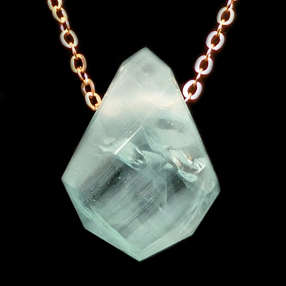 Aquamarine Faceted Pendant Aquamarine Faceted Pendant - Image 2