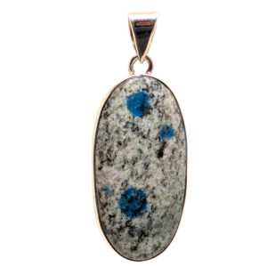 K2 Oval Sterling Silver Pendant